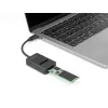 Convertidor combo DeLOCK para SSD M.2 NVMe PCIe SATA USB Type-C 10 Gbit/s