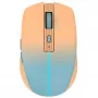 Cian Technology GmbH INCA ratón IWM-511RT Bluetooth+inalámbrico RGB color base naranja