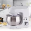 Batidora planetaria Maestro MR-559, vaso de acero inoxidable de 5,0 L, 2000 W, 6 velocidades, control giratorio