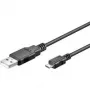 Cable USB Goobay 95736 0,15 m USB A a Micro-USB B negro
