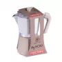 Cafetera Pedrini 02CF169 — Cafetera exprés, aluminio lacado, capacidad de 6 tazas