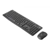 Logitech MK295 Silent – Conjunto de teclado y ratón – Inalámbrico – 2,4 GHz – Grafito – Distribución húngara