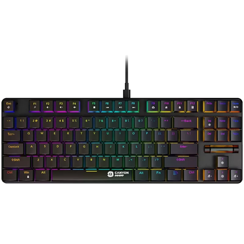 CANYON Teclado Cometstrike TKL GK-50 EN con cable