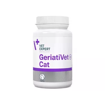 Complemento alimenticio VETEXPERT GeriatiVet gato cápsulas 60 uds. — apoyo para gatos mayores, favorece la función cerebral, sin gluten ni soja