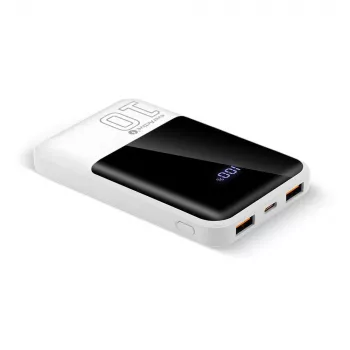 Batería externa everActive EB-10Q 10.000 mAh, 2× salidas USB, 22,5W QC4.0