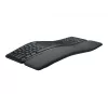 Teclado Logitech Ergo K860 for Business RF Wireless + Bluetooth Swiss Grafito (920-010347)