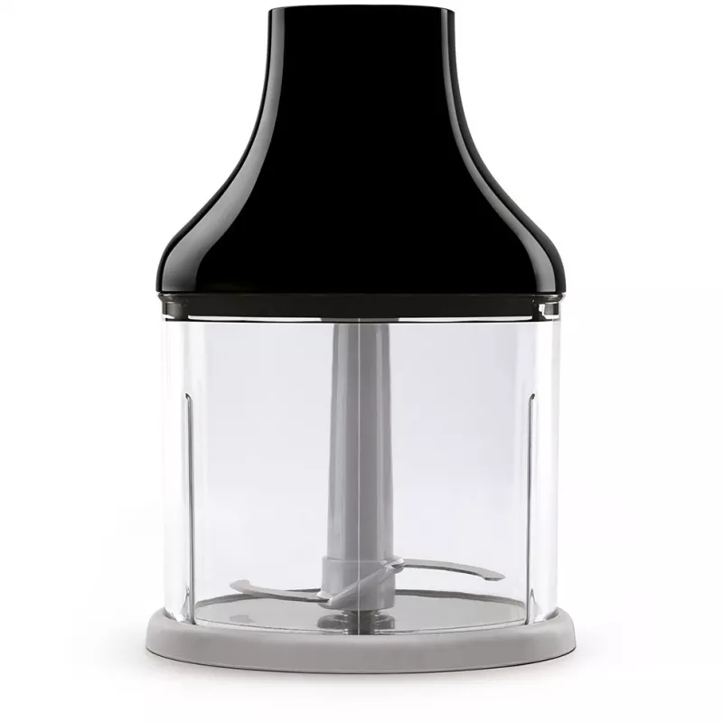 Batidora de brazo Smeg HBF03BLEU — 700 W batidora de mano, vaso de 1,4 L, cuchilla de acero inoxidable, negro