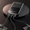 Batería externa Awei P10K 10000 mAh 22,5W negro/negro (10000mAh, 22W, 22,50Wh), batería externa, negro