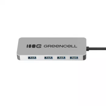 Hub USB Green Cell HUB-GC-C4A — hub USB-C 3.0 de 4 puertos
