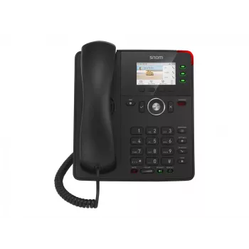 Teléfono de sobremesa Snom D717 Teléfono IP Negro 3 líneas TFT