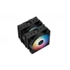 DeepCool AG620 BK ARGB Disipador de CPU por aire 12 cm Negro, Blanco 1 unidad