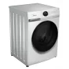 Lavadora Midea MF200W80WB/W-HR, carga frontal, 8 kg, 1400 rpm, LCD, vapor, 60 cm de ancho