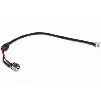 Conector hembra de alimentación con cable, LENOVO G550, G555, G560
