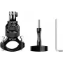 Soporte de manillar 360° de aluminio PULUZ para action cameras (negro)
