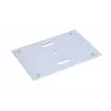Placa de montaje para caja de terminación de fibra óptica de 8 hilos, Extralink, acero inoxidable, adaptador de soporte, carga máxima 5 kg