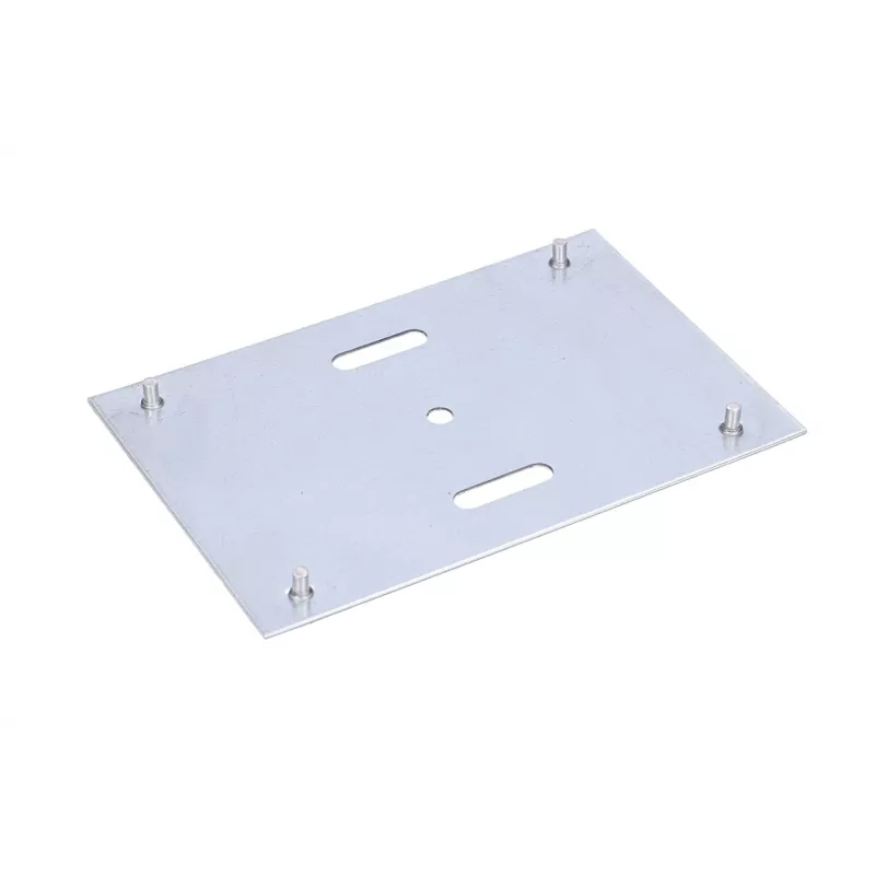 Placa de montaje para caja de terminación de fibra óptica de 8 hilos, Extralink, acero inoxidable, adaptador de soporte, carga máxima 5 kg