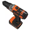 Herramienta multifunción oscilante Black & Decker MT218K-QW negra, naranja 8500 OPM