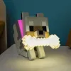 Lámpara Paladone Minecraft Wolf GloBuddies