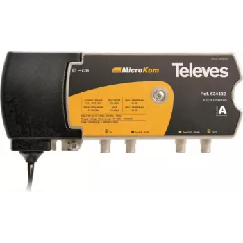Amplificador BK Televes KVE3035RK85 30/35dB con RK 5-85MHz 28dB 1 (KVE3035RK85)