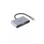 DICOTA D32064 Estación de acoplamiento para dispositivos móviles Tablet/Smartphone/Portátil Plata