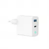 Cargador Gembird TA-UC-PDQC65L-W-01 para dispositivos móviles universal blanco AC carga rápida interior