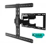 Soporte de suelo para TV ONKRON SM6-B para pantallas de 32 a 90 pulgadas, capacidad de carga 50 kg, VESA 200x200-600x400, inclinación -10-5°, giro 40°