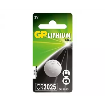 Pila de botón GP Battery CR2025 CR 2025 litio 160 mAh 3 V 1 unidad