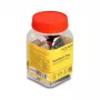 DeLOCK conector modular RJ50 Cat.5e pack de 25 conector negro plata