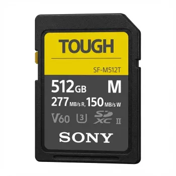 Sony Memory Card SDXC M Tough UHS-II U3 V60 SFM512T.SYM - SD de capacidad extendida (SDXC)