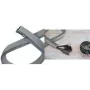 LogiLink KAB0091 Funda para cables con cremallera, poliéster, Ø 50 mm, blanco, 5 m