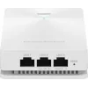Grandstream GWN7661E punto de acceso Wi-Fi 6 de pared empotrable, AX3000, doble banda 2,4/5 GHz, 3 Gbps, MU-MIMO, PoE/PoE+, puertos Gigabit, 256 clientes