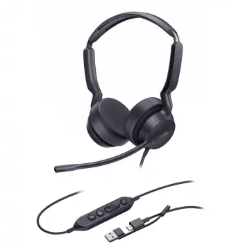 Yealink Auricular UH42 SE Dual Teams USB-C/A