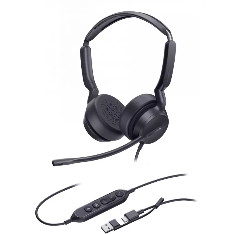 Yealink Auricular UH42 SE Dual Teams USB-C/A