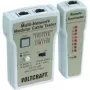 Comprobador de cables Voltcraft CT-2, comprobador de cables para BNC, RJ-11 y RJ-45 (TCT-141)