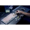 Teclado mecánico gaming hot-swappable Razer | BlackWidow V4 75% | Teclado gaming | Con cable | US | Phantom White Edition | USB Type-C | Razer Mechani