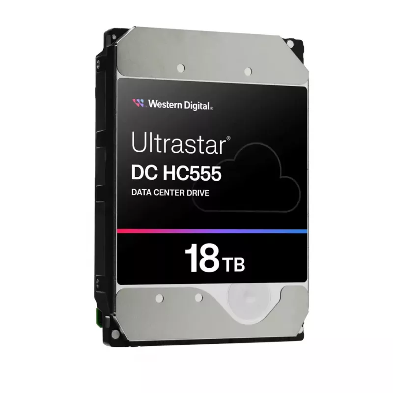 WD Ultrastar DC HC555 - Disco duro - Centro de datos - 18TB - Interno - 3,5 (8,9 cm) - SAS 12Gb/s - 7200 rpm - Búfer: 512MB (0B47747)