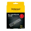 SSD|INTENSO|MI500|1TB|M.2|NVMe|3D NAND|Velocidad de escritura 4500 MBytes/sec|Velocidad de lectura 5300 MBytes/sec|4mm|TBW 600 TB|MTBF 1500000 hours|3836460