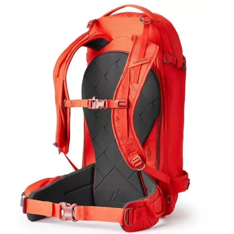 Mochila de senderismo Gregory Targhee M/L 32 L rojo