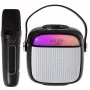 Altavoz mono portátil Adler AD 1199B – inalámbrico, batería integrada, hasta 8 h, botones, negro/gris