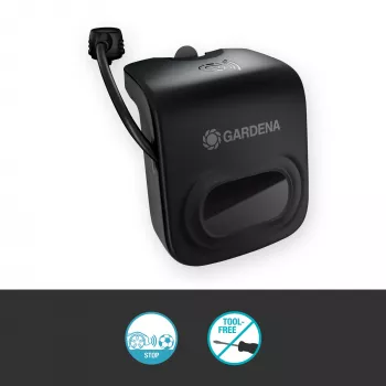 Pieza para cortacésped Gardena 15022-20 negra compatible con SILENO pro