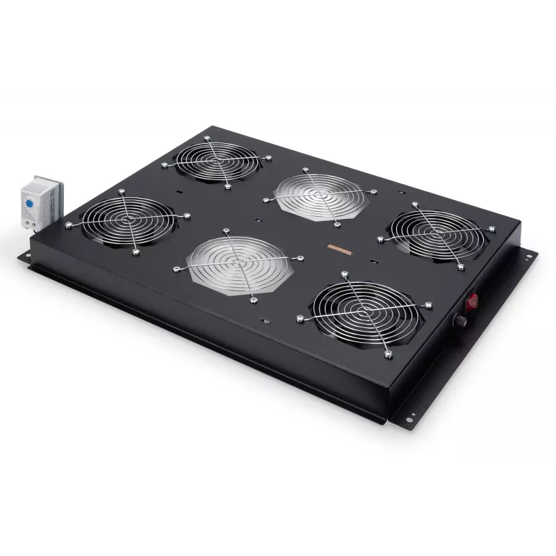 Unidad de ventilador de techo Digitus DN-19 FAN-4-SRV-B