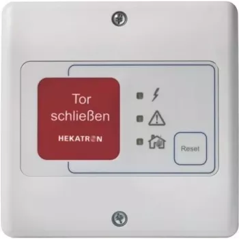 Panel de control Hekatron FSZ Pro Modelo 31-5400003-01-01 para sistemas de detección de incendios y alarmas