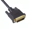 Cable HDMI a DVI-D Akyga AK-AV-11 (24+1), 1,8 m, negro