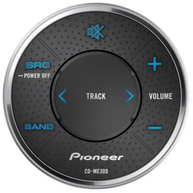 Pioneer CD-ME300 - Audio - Con cable - Botones - IPX7 - Negro - Plata