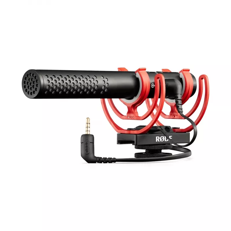 RØDE VIDEOMIC NTG Micrófono Negro, Naranja Micrófono para cámara digital