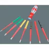 Wera Kraftform Kompakt VDE acero inoxidable 17 juego de destornilladores extra finos (05006631001)