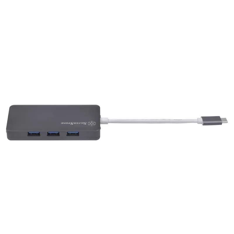 SilverStone SST-EP14C - USB 3.1 Type-C Gen1 a HDMI, 3x USB 3.1 Gen 1 Type-A, 1x USB 3.1 Gen 1 Type-C (carga PD 2.0) (SST-EP14C)