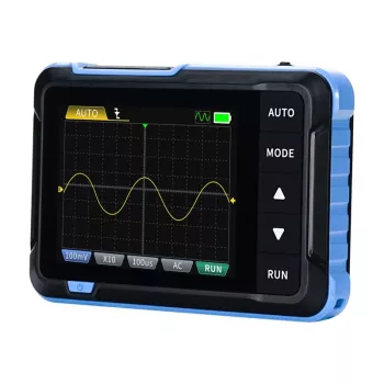 Osciloscopio y generador de señal mini 2 en 1 portátil Fnirsi DSO153 150 MHz de ancho de banda, 1 GS/s de frecuencia de muestreo