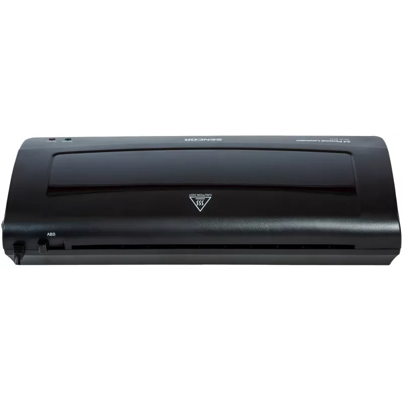 Plastificadora SENCOR SLA 201 A4, 2x75–2x125 µm fundas, calor/frío, doble rodillo, 250 mm/min