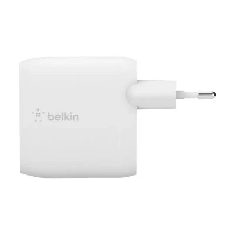Belkin BOOST CHARGE - Fuente de alimentación - 24 vatios - QC 3.0 - 2 puertos de salida (USB) - blanco (WCB002VFWH)